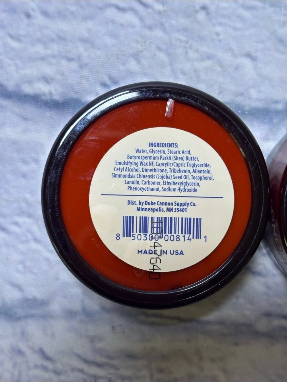 Duke Cannon Bloody Knuckles Hand Repair Balm 1.4oz each Lot Of 3 Fragrance Free.